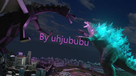 Minecraft vs godzilla by uhjububu on DeviantArt