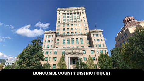 buncombe county district court  court direct