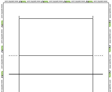 Volleyball Court Templates