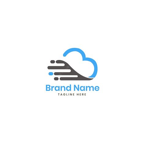 Premium Vector Cloud Logo Design Vector Template