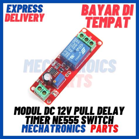 Jual REL 9020 MODUL DC 12V PULL DELAY TIMER NE555 SWITCH RELAY