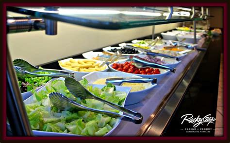 Salad Bar On Lakeside Buffet Salad Bar Buffet Dining