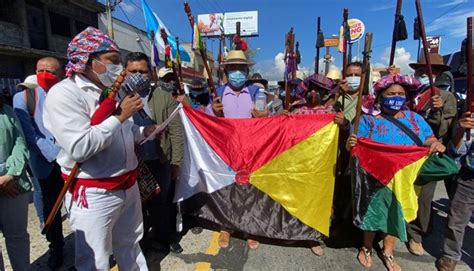 Guatemala Movimientos Sociales E Ind Genas Vuelven A Manifestarse Por