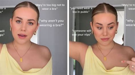 TikTok User Casee Brim Says She Has Trained Her F Cup Boobs To Be