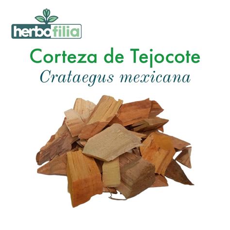 Corteza De Tejocote Crataegus Mexicana Grs Deshidratada Herbofilia