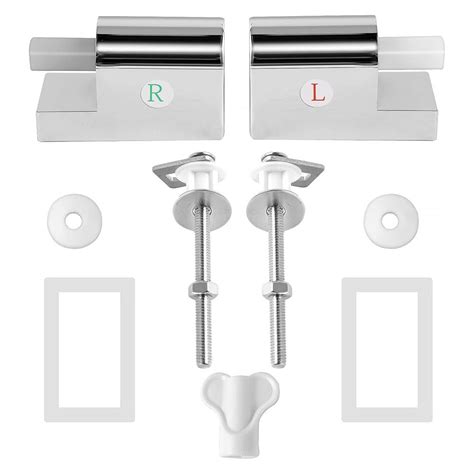 Toilet Seat Soft Close Hinge Replacement Kit For Installing Fixed ...