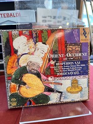 Orient Occident Hesperion Xxi Jordi Savall Audio Cd Von