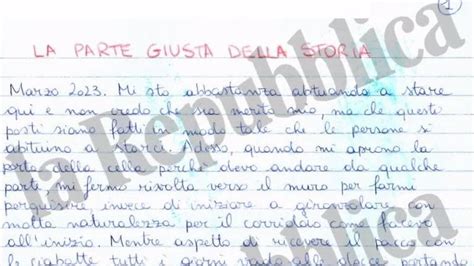 La Lettera Politica Di Ilaria Salis Dal Carcere Sono Caduta In Un