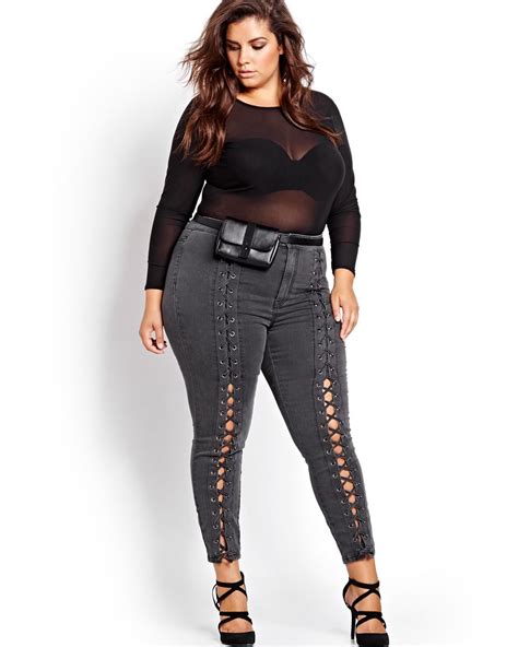 6 Sexy And Edgy Plus Size Fall Looks Stylish Curves