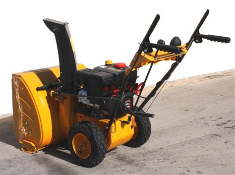 Speed Walk Behind Gas Snow Blow Thrower Electric Recoil Start Forward