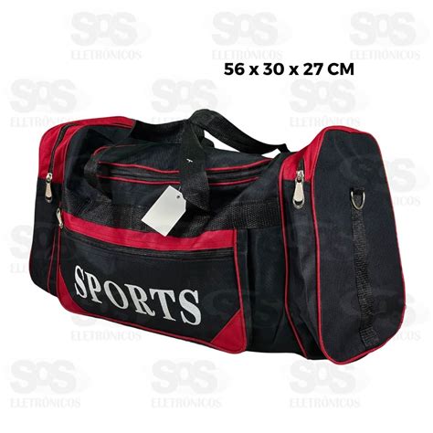 Bolsa De Viagem Grande 4 Bolsos Sports Al C 6012