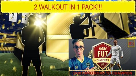 FIFA 17 OMFG 2 WALKOUT IN 1 PACK CRISTIANO ROAD TO CHAMPION 3