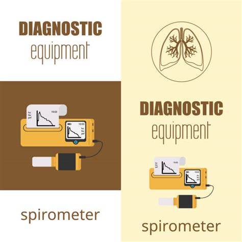 spirometry test illustrations royalty  vector graphics clip art
