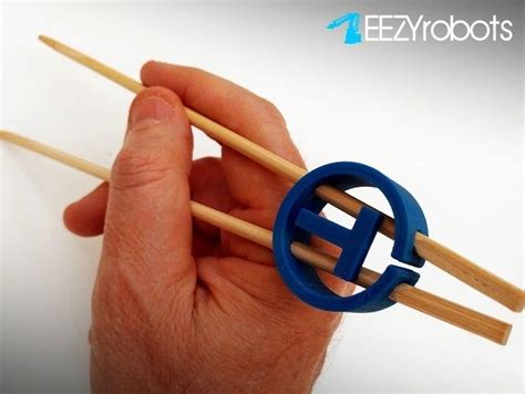 This Is A Chopstick Helper Made Using A Thinghiverse Logo I Provide