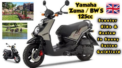 Yamaha Zuma 125 Ride And Review Yamaha BWS 125cc Scooter Review