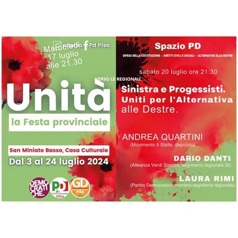 Sinistra E Progressisti Uniti Per L Alternativa Alle Destre Il