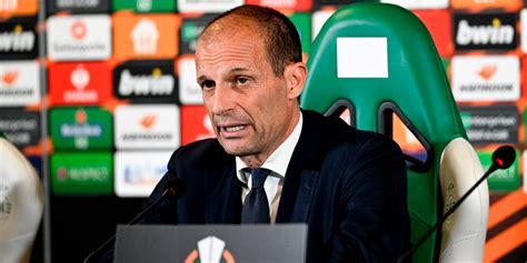 Juventus Siviglia Quando Parla Allegri Lorario Della Conferenza Stampa