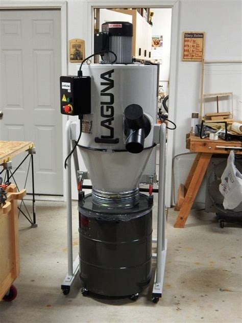 Review Laguna 2hp Cyclone Dust Collector By Thedane Lumberjocks