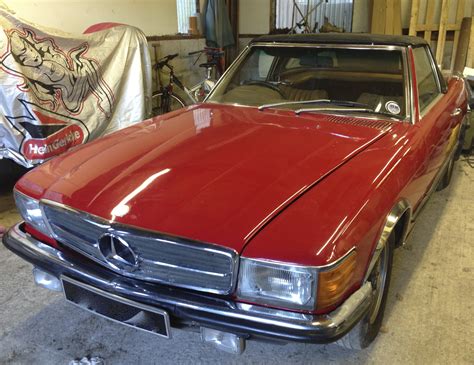 Mercedes 350SL Restoration Project Kad Classics