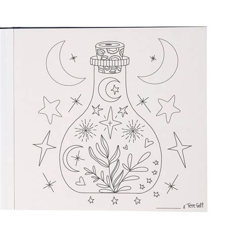 Libro Para Colorear Cosmic Tere Gott Book Activities Mandala Sketches