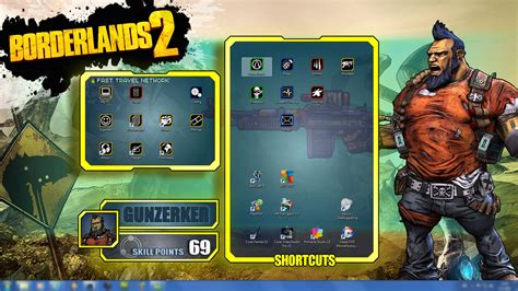 Borderlands 2 Wallpapers Pack Salvador Ui By Mentalmars On Deviantart