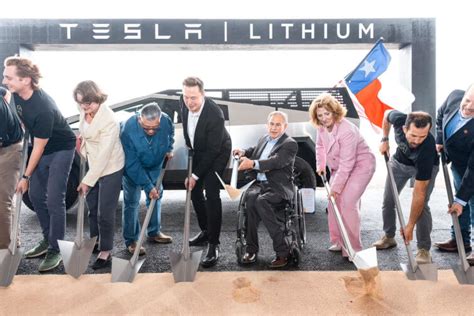 Construction Has Begun On Teslas New Lithium Refining Facility That Is