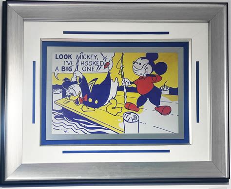 Look Mickey By Roy Lichtenstein Bhp Collectibles