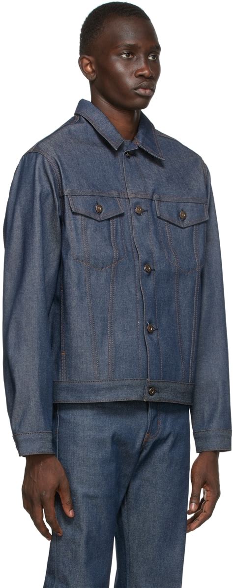 Naked Famous Denim Indigo Selvedge Denim Jacket Ssense