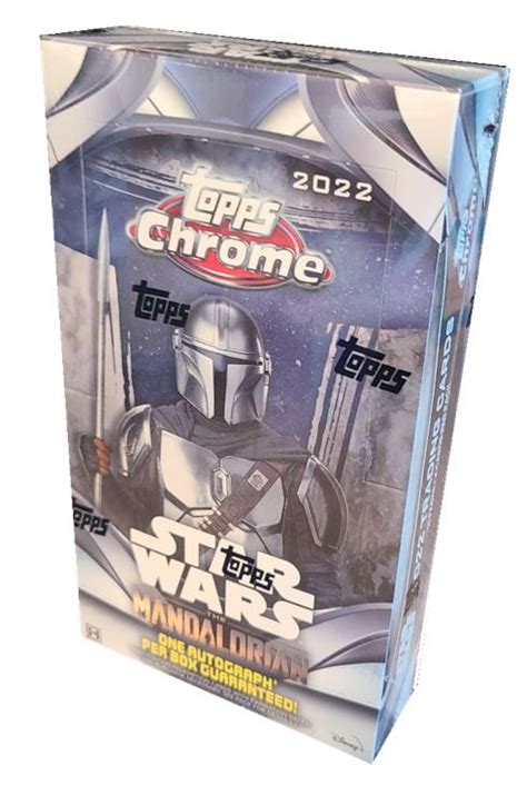 Topps Star Wars Mandalorian Chrome Beskar Edition Hobby Box