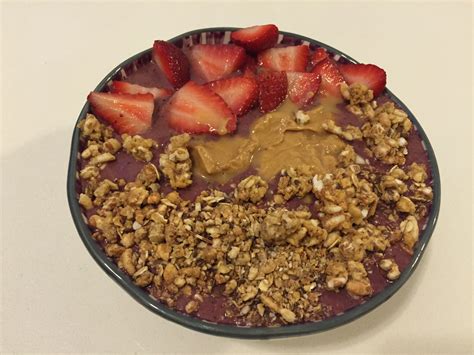 Peanut Butter Acai Bowl As Told By Ash And Shelbs