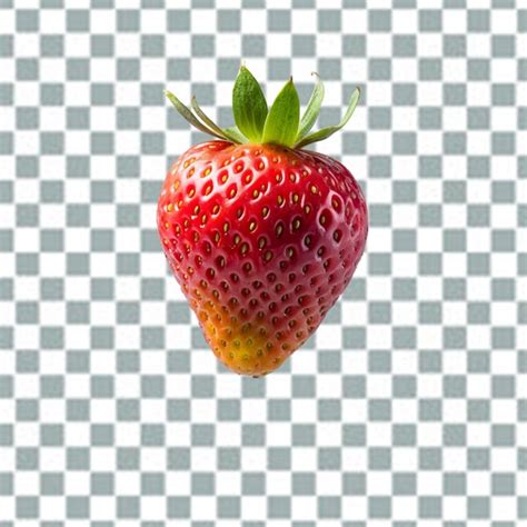 Premium PSD Strawberry Fruit Isolated On Transparent Background