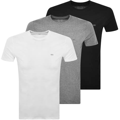 Diesel Umtee Jake 3 Pack T Shirts Mainline Menswear