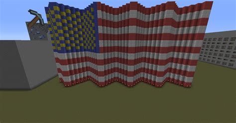 american flag Minecraft Map