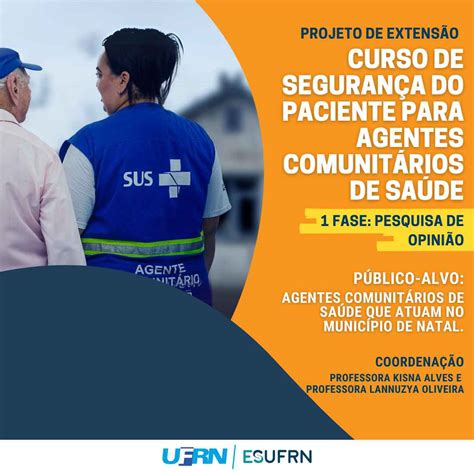 Projeto De Extensão Curso De Segurança Do Paciente Para Agentes