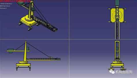 【工程机械】桥式堆垛起重机3d模型 Stp格式solidworks 仿真秀干货文章