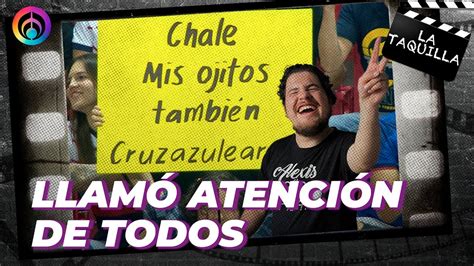 Ojitos de Huevo promociona su película en el partido de Las Chivas