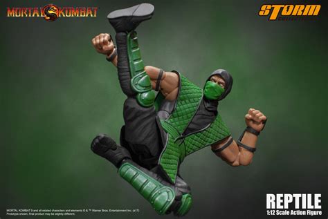 Mortal Kombat Reptile Action Figure by Storm Collectibles Preview ...