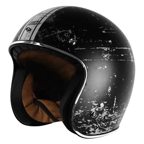 Origine Primo Relic Open Face Helmet Black Motardinn