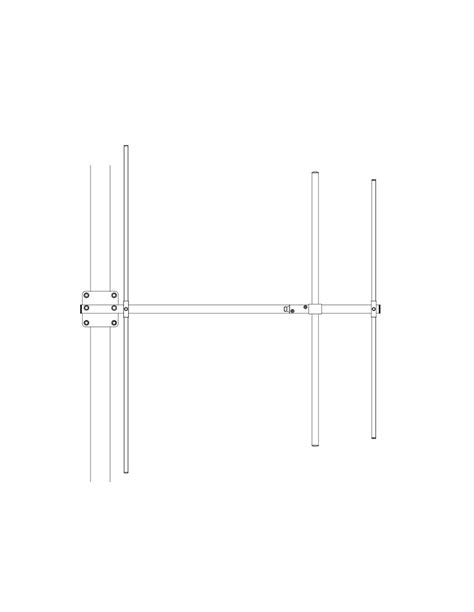 PMR Directive VHF YAGI 3 Elements 73 75 Mhz