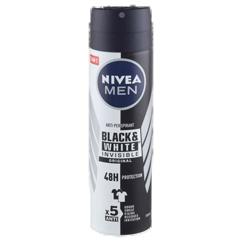 Nivea Men Black White Invisible Original Deo Spray Ml