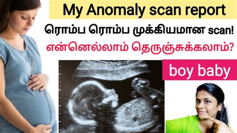 Boy Baby Anomaly Scan Report In Tamil Anomaly Scan In Tamil 5 Month