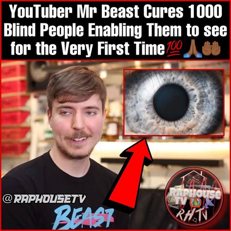 The Special Stark On Twitter Rt Raphousetv Youtuber Mr Beast Cures