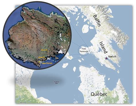 Map Of Southern Baffin Island And Foxe Peninsula Nunavut Flickr