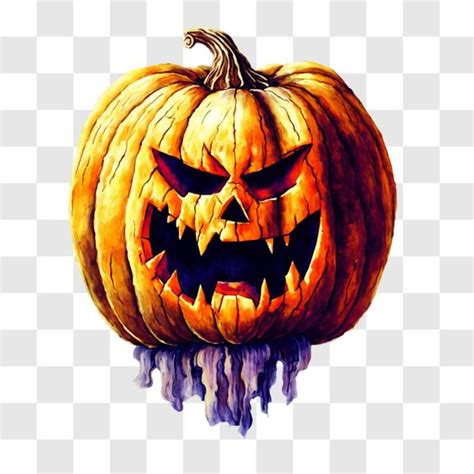 Download Halloween Pumpkin with Open Mouth PNG Online - Creative Fabrica