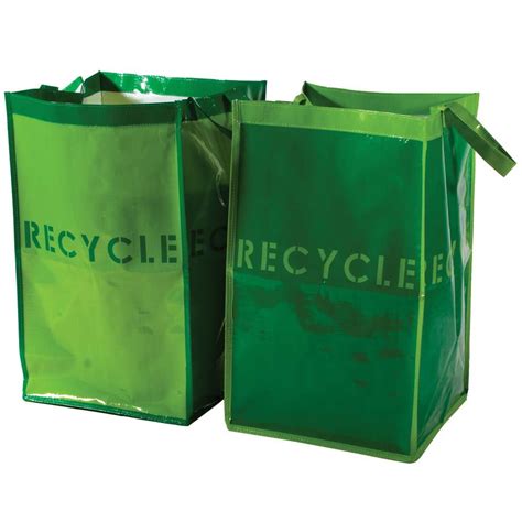 Gus Recycle Bins For Home And Office Set Of 2 Waterproof Bags