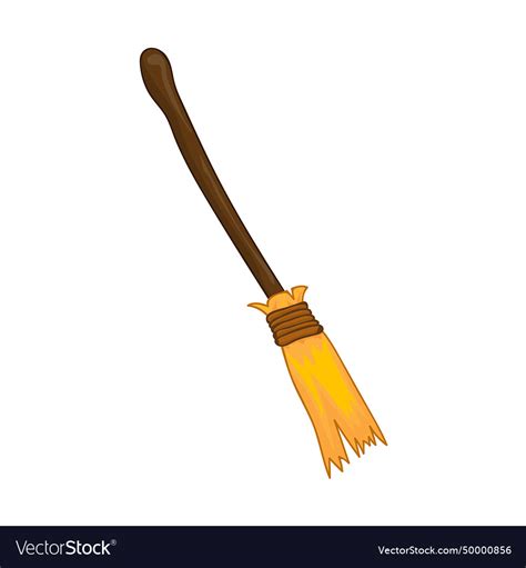 Broom isolated Royalty Free Vector Image - VectorStock