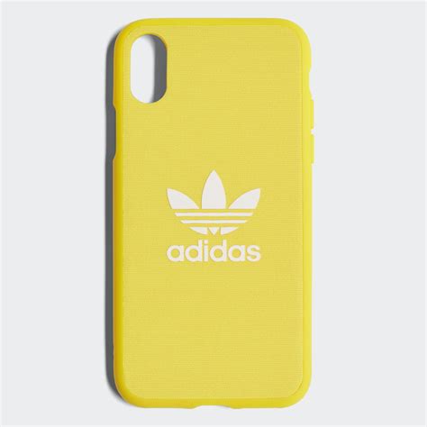 Adidas Adicolor Snap Case Iphone X Yellow Adidas Us Yellow Phone