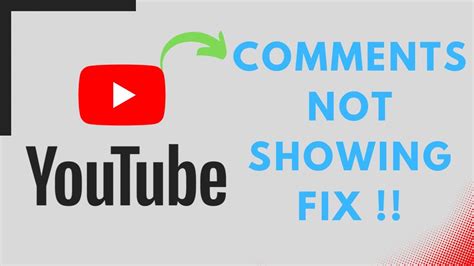 YouTube Comments Not Showing FIX 2022 Solutions YouTube