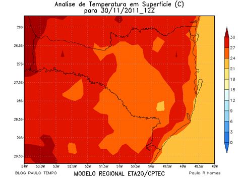 Paulo Tempo O Blog Meteorol Gico De Santa Catarina Ap S Calor De