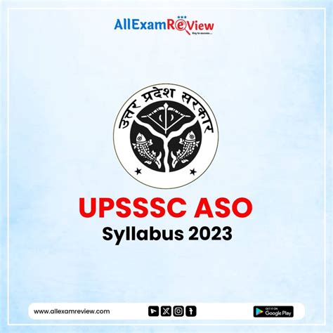 UPSSSC ASO Syllabus 2023 All Exam Review